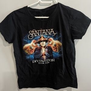 Santana Divination Tour 2018 Tee Medium